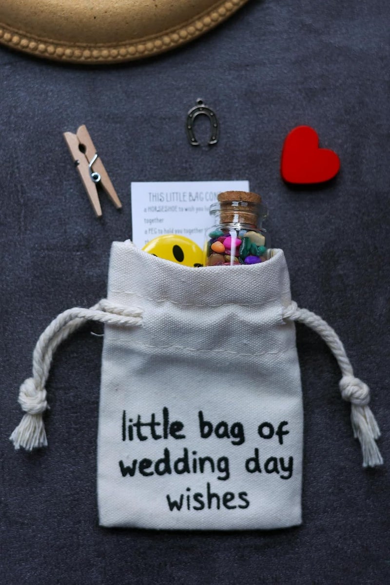 Handmade Cute Wedding Day Gifts for Bride From Best Friend, Bride Gifts, Wedding Card,Wedding Blessing Souvenirs, Beautiful Souvenirs for Honeymooner on Their Wedding Day. - Image 2